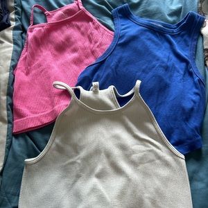 Crop tank tops